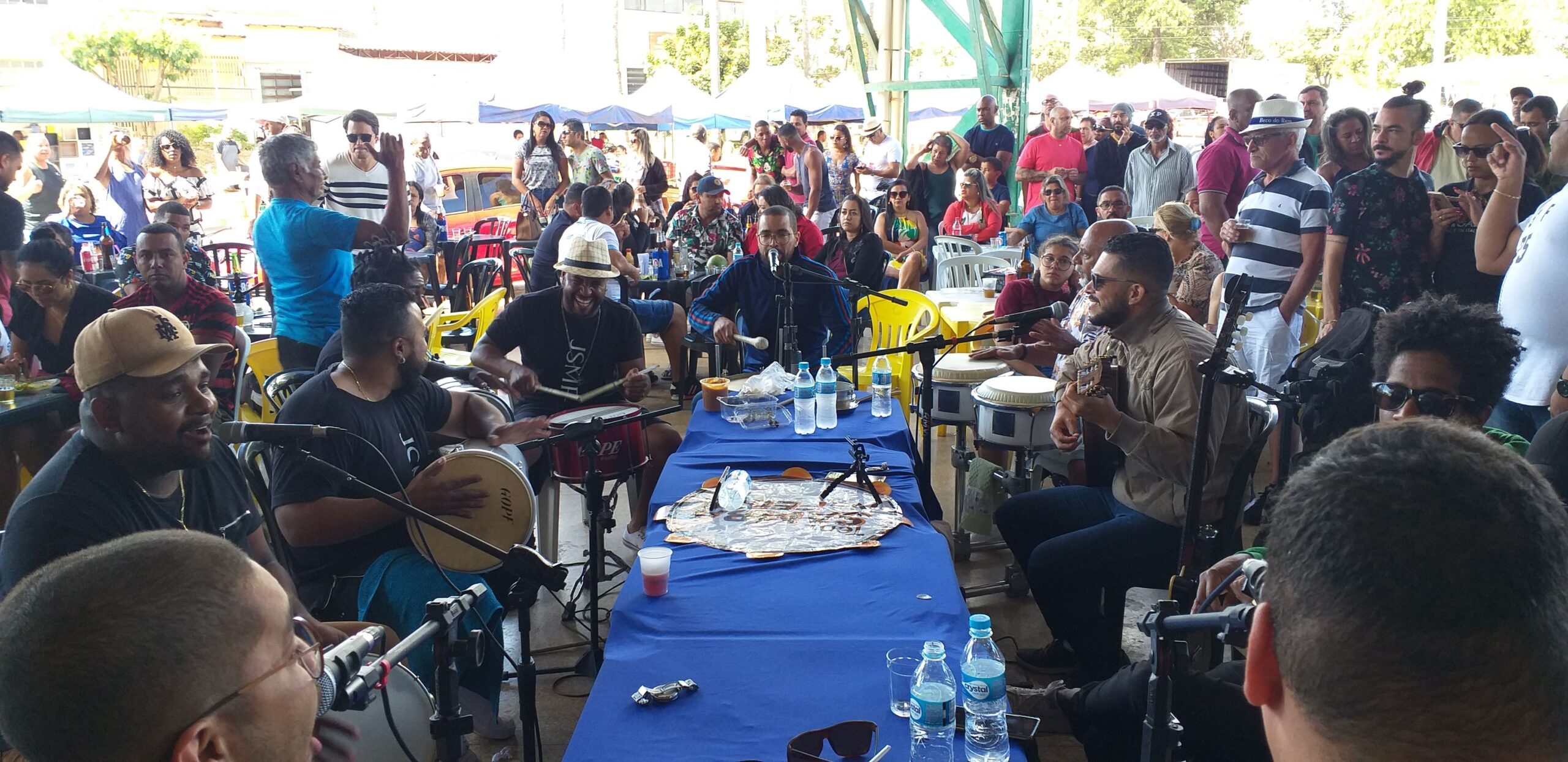 “Tem Samba na Feira” leva música e cultura à Feira Permanente do Gama