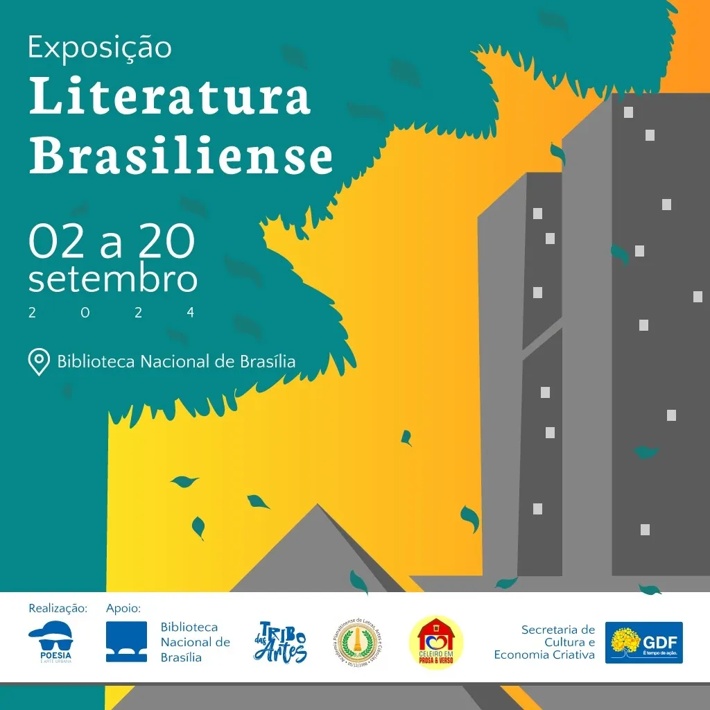 Exposição Literatura Brasiliense destaca a produção literária e artística local