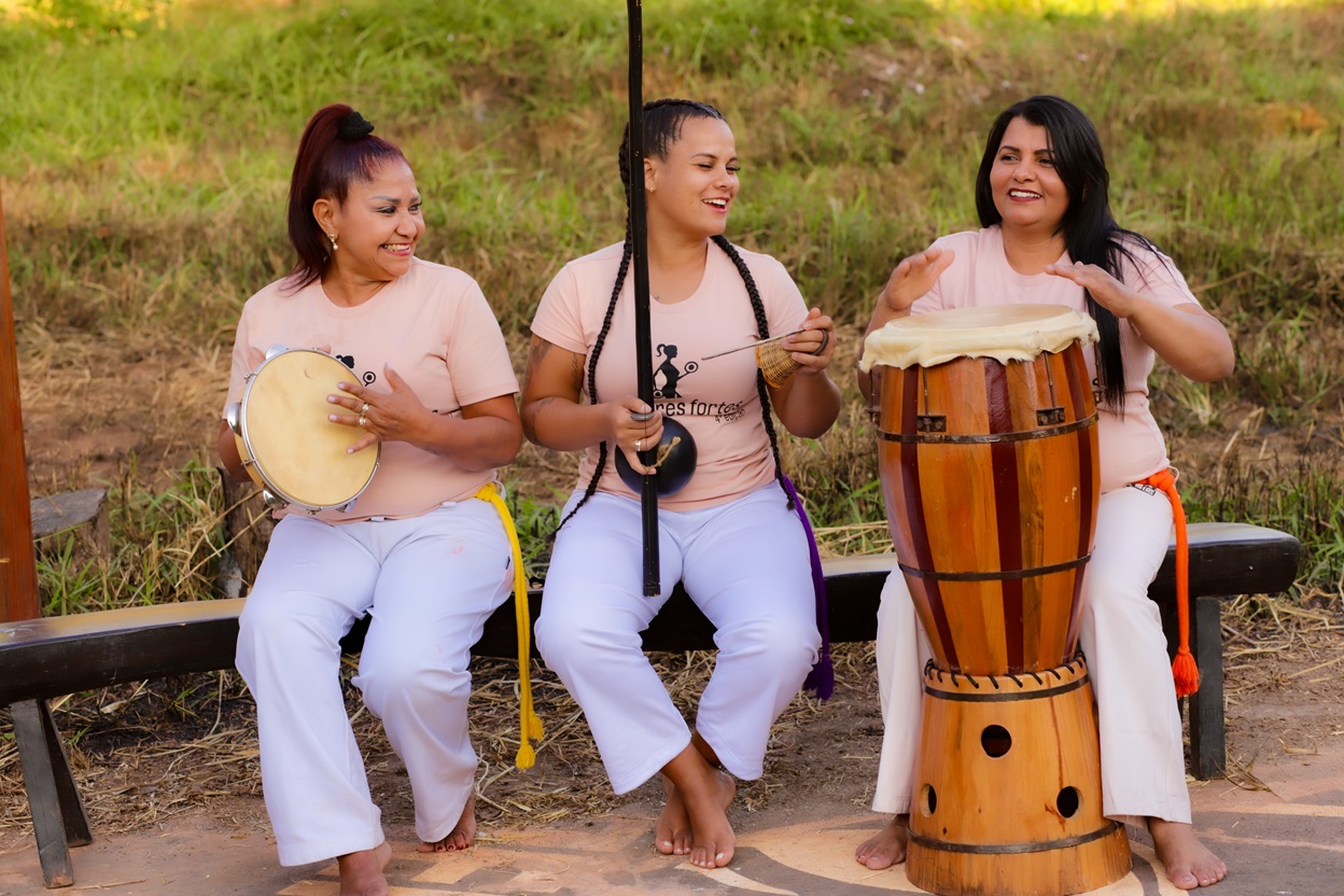 Mulheres Fortes: projeto promove aulas gratuitas de capoeira no Riacho Fundo I